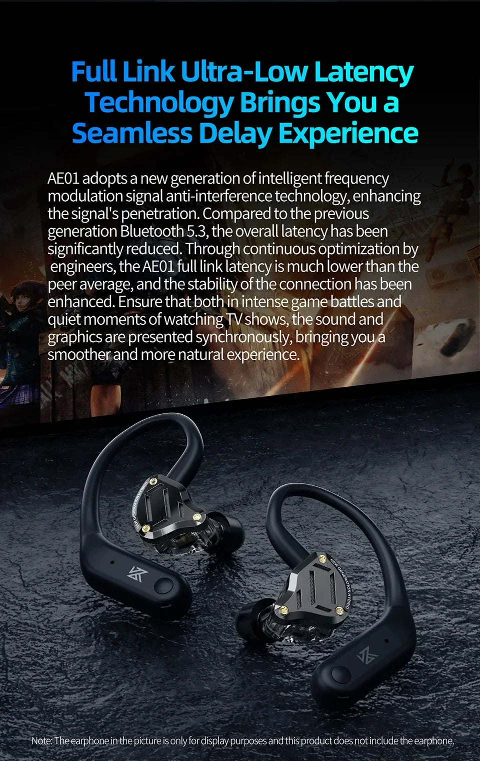 KZ AE01 Wireless EarPhones