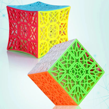 QiYi 3x3 DNA Concave Stickerless Speed Cube Puzzletoys for children Children DNA 3x3x3 Stickerless Cube Children toys