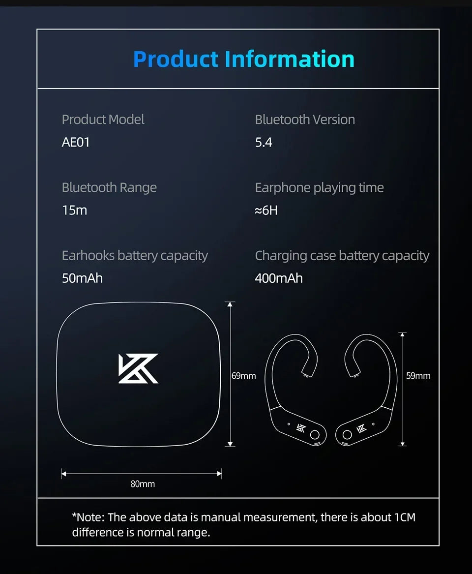 KZ AE01 Wireless EarPhones