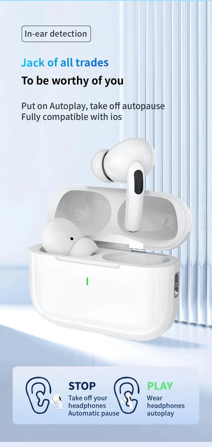 Original Air pro bluetooth earphones Bluetooth 5.3 auriculares Earbuds Gaming Headset For iPhone Apple Xiaomi Android phone