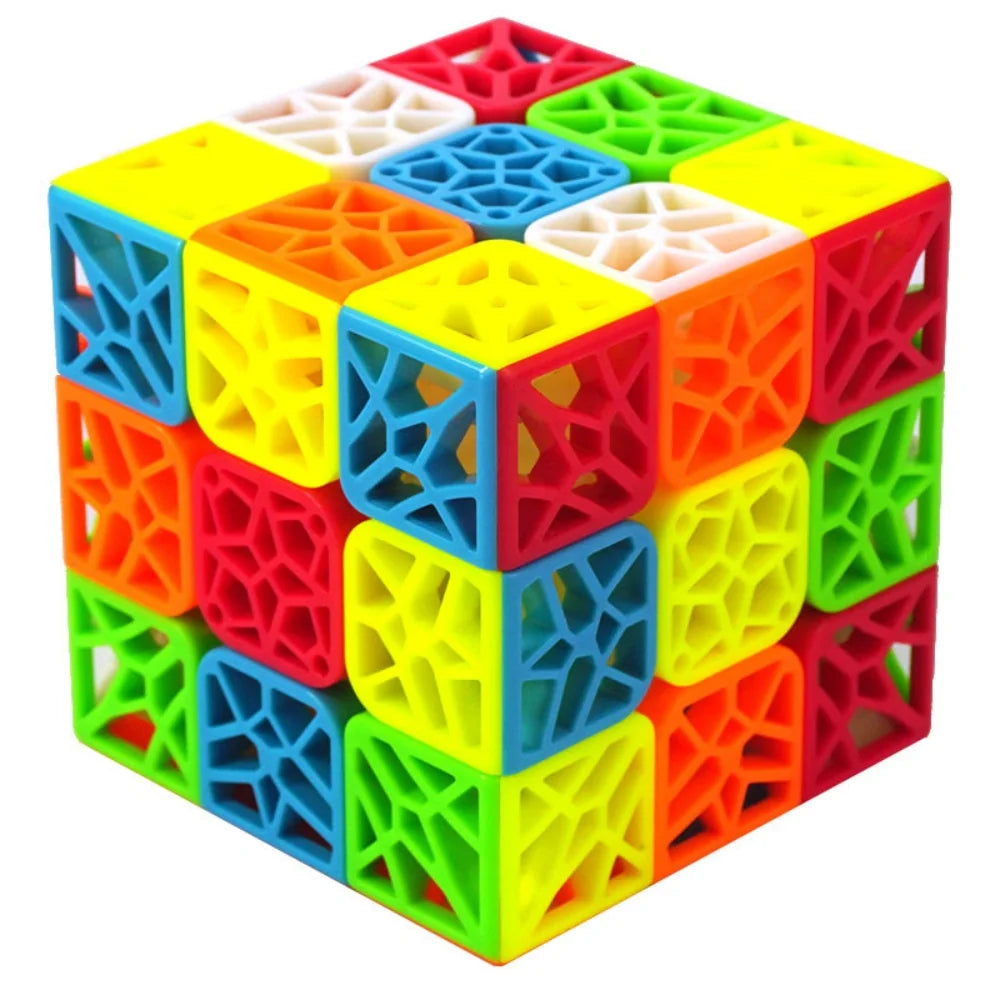 QiYi 3x3 DNA Concave Stickerless Speed Cube Puzzletoys for children Children DNA 3x3x3 Stickerless Cube Children toys