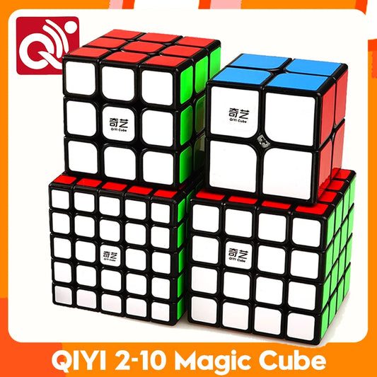 QIYI 2-10 Sail W Magic cube 2x2 3x3 4x4 5x5 6x6 7 8 9 10 warrior s cubo magico profissional qidi educational toys